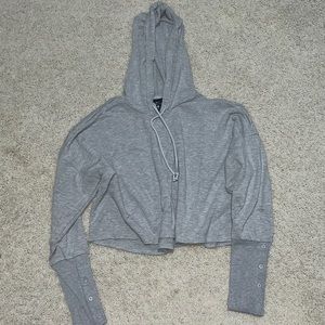 Nike Dri-Fit Crop Top Hoodie